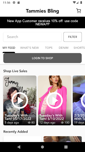 Tammies Bling Screenshot 1