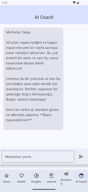 Breathly: Quit Smoking Now Screenshot 2