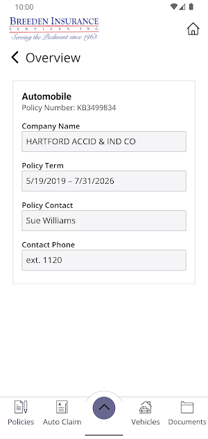 Breeden Insurance Services Screenshot 3
