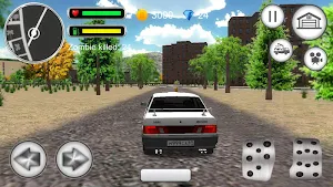 Driver 3D: Lada Samara 2115 simulator Screenshot 2