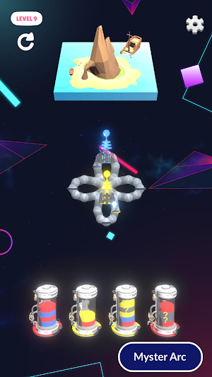 Electro Lab: Color Fusion Screenshot 1