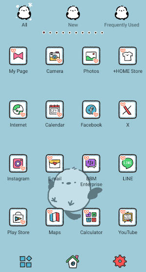 Little Birdy Paradise Theme Screenshot 2