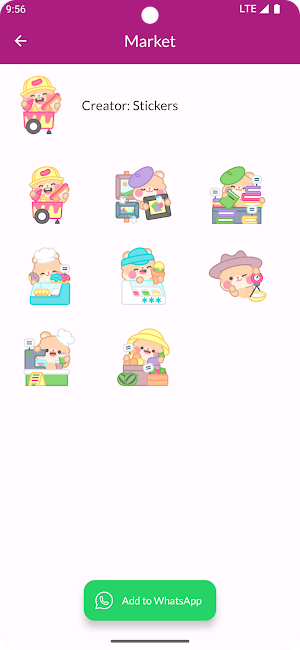 Cute Stickers Screenshot 1