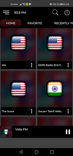 93.9 FM Radio online Screenshot 1