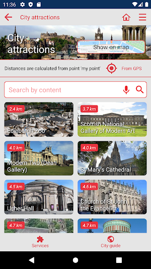 Edinburgh City Guide Screenshot 3