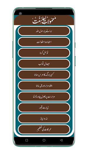 Bunyadi Aqaid Aur Mamolat Screenshot 3