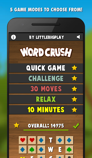 Word Crush PRO Screenshot 2