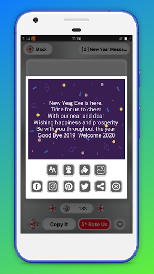 Happy New Year SMS 2020 Screenshot 2