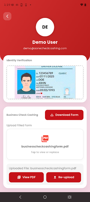 A1 Check Cashing Screenshot 3