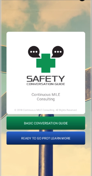Safety Conversation Guide Screenshot 0