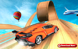 Mega Ramp Car Stunt Game – Impossible Car Stunts Screenshot 2
