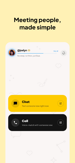 Buzz: Meet Friends Screenshot 0