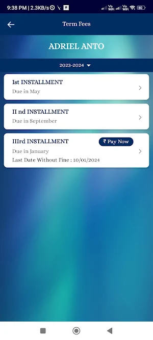 Loyola School Kozhikode Screenshot 2