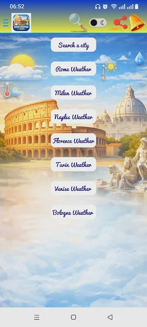 Rome Weather – 7 Days Screenshot 1
