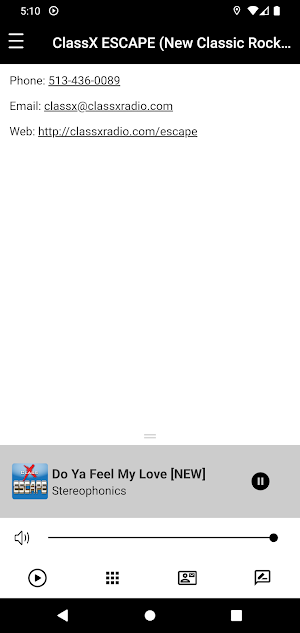 ESCAPE RADIO PLAYER Screenshot 3