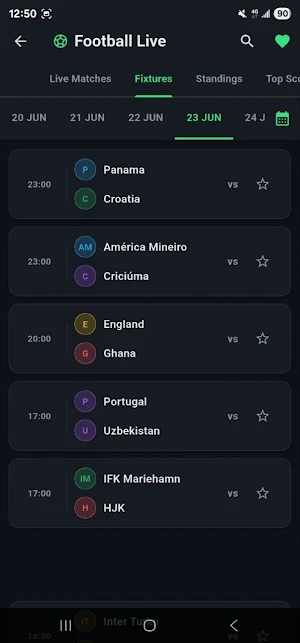 NADO TV APK : LIVE FOOTBALL Screenshot 2