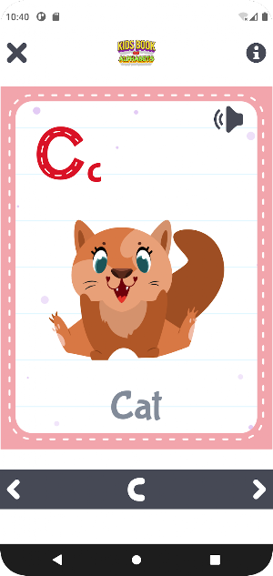 Kids Book of Alphabets Screenshot 2