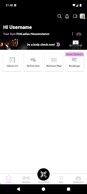 Fit4Ladies Screenshot 1