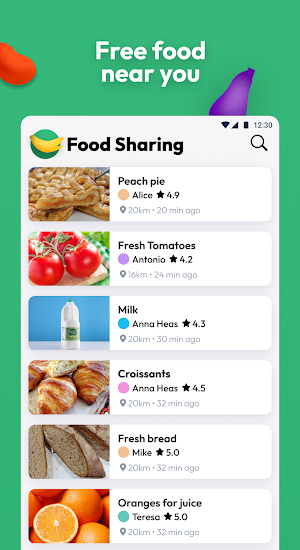 Food Sharing — waste less Screenshot 1
