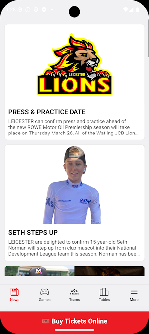 Leicester Lions Speedway Screenshot 0