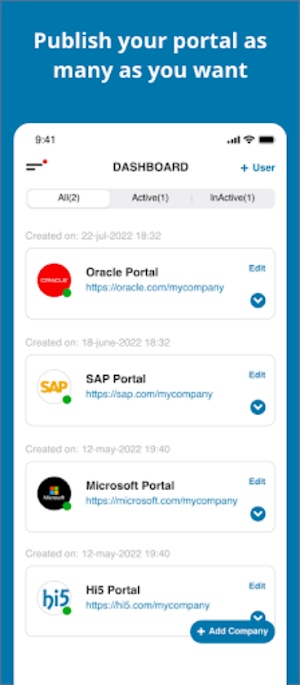 Company Portal - On the go Screenshot 1