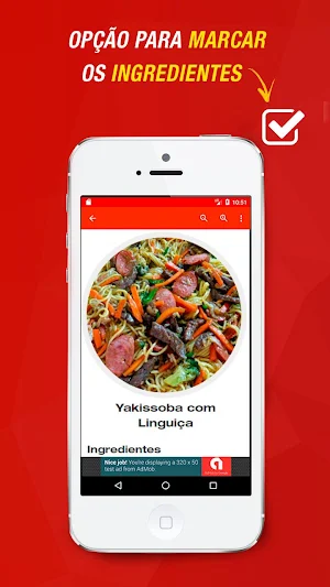 Receitas de Yakissoba Screenshot 1