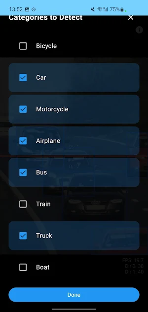 Vehicle Counter | AI Camera Screenshot 3