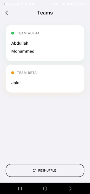 Squad Sort Screenshot 1