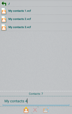 My Contacts Backup Screenshot 3