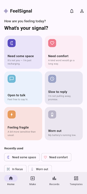 FeelSignal: Mood Wallpaper Screenshot 0