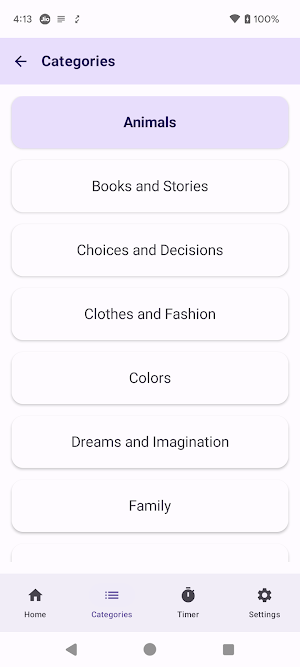 Table Topics Screenshot 3