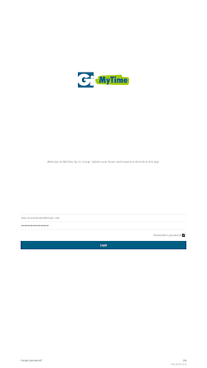 Gi Group MyTime Screenshot 0