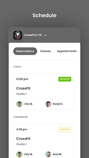 CrossFit E-Fit Screenshot 2