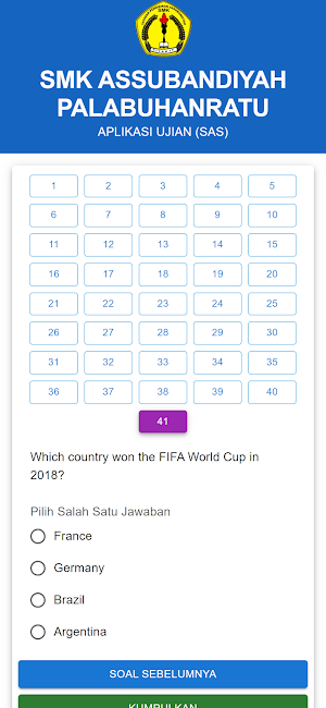SMK ASSUBANDIYAH PALABUHANRATU Screenshot 1