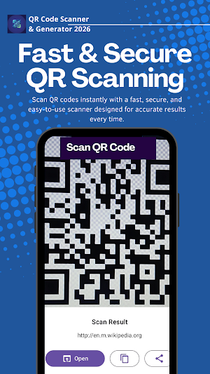 QR Code Scanner & Generator Screenshot 2