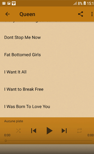 Queen all songs Screenshot 1