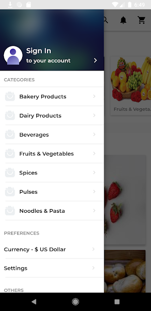 Grocery Application for Magento 2 Screenshot 2