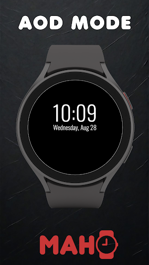 MAHO010 Wear OS Watch Face Screenshot 3