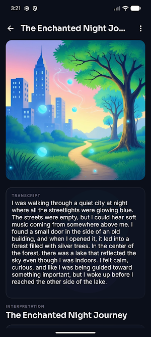 Aixotl: Sleep & Dream Journal Screenshot 3
