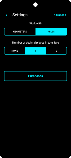 Taximeter. GPS taxi cab meter. Screenshot 3
