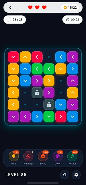 Arrowix: Arrow Puzzle Escape Screenshot 2