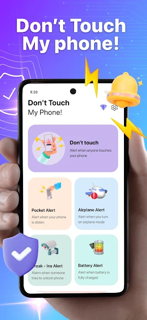 AntiTheft: Dont Touch My Phone Screenshot 0