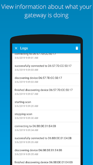 nRF Cloud Gateway Screenshot 2
