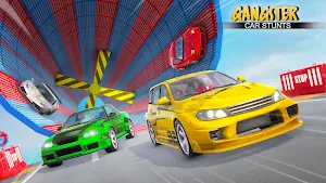 Gangster Car Stunt Games: Mega Ramp Car Simulator Screenshot 1