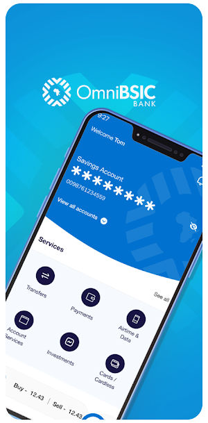 OmniBSIC Bank Mobile App Screenshot 2
