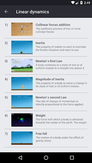 Physics - Mechanics 2 Screenshot 0
