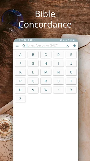 Bible Concordance & Strongs Offline Screenshot 1