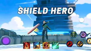 Captain Super hero iron game Screenshot 1