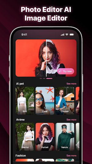 Photo Editor AI - Image Editor Screenshot 0