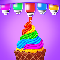 Ice Cream Cone-Ice Cream Games